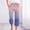 Purple pants for women, variant on up to 60% off Gifts wycnly Womens Loose Straight Capri Pants Summer Fashion Gradient Print Plus Size Cropped Trousers Casual Drawstring Elastic Waist Pocket 3/4 Pants Green XXXL