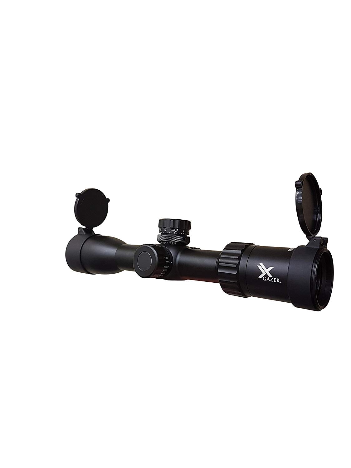 Xgazer Optics Point View Rifle Scope, Fast Focus Eyepiece & Accurate W/E Adjustment, Compact Lightweight & Short, Lockable W/E Turrets, 1-Piece Tube, Side Parallax Adjustment, Duplex Reticle 4-12x40