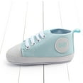thumbnail image 7 of Gyujnb Breathable Soft Sole First Canvas Shoes for Babies Lightweight Flexible Non Slip Sneakers for Toddler Boys Girls,Boys Shoes,Girls Shoes,Size:9-11 Months, 7 of 7