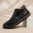 thumbnail image 6 of The First Young Shoes Men - The First Young Boots Men’s Handmade Premium Leather Slip-On Driving Boots Travel & Outdoor, 6 of 15
