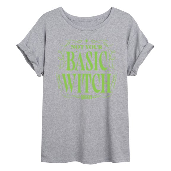Wicked - Not Your Basic Witch - Women's Oversized Graphic T-shirt
