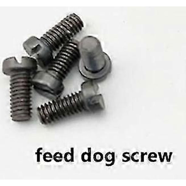 10PCS screw needle plate screw needle bar screw feed dog screw Brother 842/845 double needle industrial sewing machine parts