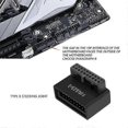 thumbnail image 3 of Ph19a Usb 3.0 Internal Header Usb3.0 19/20p Socket 90 Degree Adapter Converter For Computer Motherboard, 3 of 5