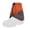 Orange/Grey, variant on BIMZUC Outdoor Waterproof Hiking Gaiters Leg Protector Green/Grey Climbing Ankle Sleeve for Snowfield Desert Walking, Adjustable Fit 5.91 inches / 15 cm