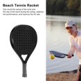 thumbnail image 3 of Pala de tenis de playa de fibra de carbono con núcleo de espuma EVA, 3 of 5