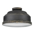 thumbnail image 5 of Golden Lighting Keating 3-Light Metal Flush Mount in Antique Ivory, 5 of 5