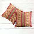thumbnail image 6 of Ambesonne Colorful Throw Pillow Cover 2 Pack, American Aztec, 20", Multicolor, 6 of 7