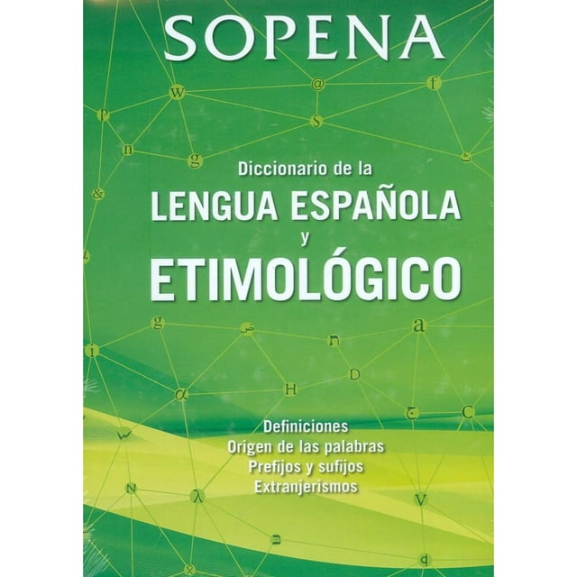Libro Diccionario De La Lengua Española Y Etimologico Tapa Dura, Autor Editorial Ramon Sopena, Editorial Editorial Ramon Sopena