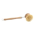 thumbnail image 2 of Cepillos de cocina con mango de madera y cerdas de nailon, ecológicos y resistentes a los arañazos., 2 of 9