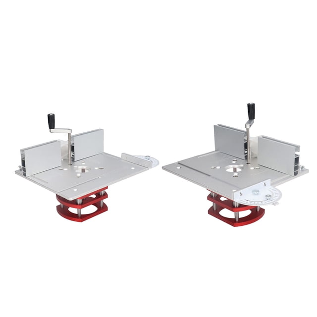 Router Table Base Plate,Router Lift with Top Woodworking Trimming Table Top Router Lifting Base User-Friendly Design