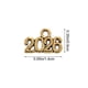 thumbnail image 5 of 50 piezas 2026 aleación encanto vintage número decoración encanto accesorios DIY llavero joyería pendiente pulsera collar colgante, 5 of 7