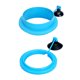 thumbnail image 2 of Greeniant Anillo de alimentación Alimentador de peces Accesorios para el hogar Ventosa Comodidad Bandeja de comida de larga duración Alimentadores automáticos de peces Azul, 2 of 6