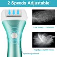 thumbnail image 5 of Callus Remover for ,  Electric Foot File Callus Removers Rechargeable  Pedicure Tools Foot    Care Tool for Cracked Heels   (Green), 5 of 6