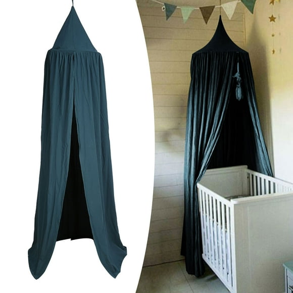 Toldo Redondo Para Cama Colgante Con Forma De Cúpula Para Niños, Material De Algodón Suave, Fácil Instalación, 8 Colores Disponibles, Creando Un Espacio Seguro Y Reconfortante