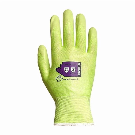 Superior Glove HI VIZ,PR S18TAXFN-11