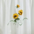 thumbnail image 2 of Kitchen Comfort Sunshine Embellished Tier and Swag Window Curtain Set - 58x36, 2 of 2
