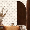 thumbnail image 3 of Neutral Mulberry Timeless Bloom Floral Print Non Woven Non-Pasted Textured Wallpaper 57 Sq. Ft., 3 of 5