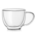 thumbnail image 4 of 4 pzas taza de café de de doble pared taza de aislada con mango 200ml transparente Sunnimix Taza de café de doble pared, 4 of 8