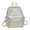 003#White, variant on Polka Dot Bow Print Backpack, Versatile Daypack with Side Pockets for Travel, Commute, School