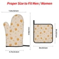 thumbnail image 2 of Salouo Squirrel Animal for Oven Mitts and Potholders BBQ Gloves-Oven Mitts and Pot Holders Non-Slip Cooking Gloves for Cooking Baking Grilling (4-Piece Set), 2 of 6