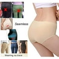 thumbnail image 2 of Zhuge Womens Seamless Panties Ice Silk Hipster, Assorted, Size L Fits Us M, 2 of 4