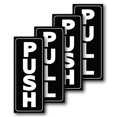 thumbnail image 2 of Push Pull Door sticker, 2 of 3