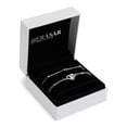 thumbnail image 2 of SERASAR 925 Sterling Silver Anklet "Heart" with 18k Gold Plating, Silver, Including Gift box, 2 of 5