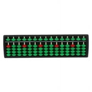 HeroNeo Plastic Abacus Soroban 15 Rods Beads Column School Learning Counting Tool For Math Business