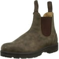 thumbnail image 2 of Bottes Chelsea en Cuir Brun Rustique 6585, 2 of 5