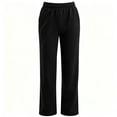 thumbnail image 5 of Cmfcve Women's High Waisted Straight Leg Sweatpants Drawstring Elastic Casual Athletic Pants, 5 of 6