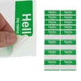 thumbnail image 4 of Unique Bargains Handwritten Name Gift Stickers 3.5"x2.25" 6 Pcs Green, 4 of 5