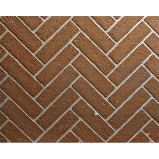 Empire VBP36T2H Herringbone Brick Panel Ceramic Liner for Fireplace