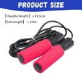 thumbnail image 2 of Basics Standard Jump Rope Adjustable Tangle-Free Skipping Rope with Steel Wire for Men Women, 2 of 5