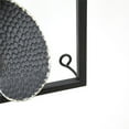 thumbnail image 5 of Luxen Home Two Piece Black Metal Flower Wall Panels, 5 of 9