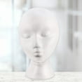 thumbnail image 2 of Limorve Mannequin Head,Foam Mannequin Useful Sturdy PE Foam Mannequin Wig Head Wig Holder, 2 of 8