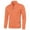Orange, variant on Mens Sweater Men Collar Zipper Knit Sweater Sleeve Thin Velvet Top Sweater Casual Loose Business foreign Trade Jacket Size:S