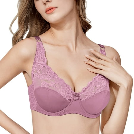 

Mackneog Best Bras for Women Womens Lace Bra Underwear Female Bra Thin Cup Bra Push Up Underwear Plus Size Solid Sexy Lace Bra NylonSpandex Push Up Bras for Women