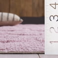 thumbnail image 4 of Safavieh Easy Care Nader Solid Machine Washable Runner Rug, Rose, 2'3" x 9', 4 of 10