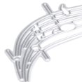 thumbnail image 3 of Conector de enchufe de aviación, carcasa de aleación de Zinc, conectores chapados en plata y cobre, 2 uds., 3 of 8