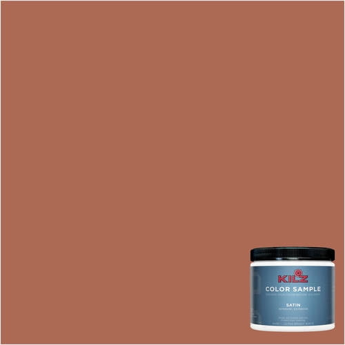 KILZ Complete Coat Paint & Primer, Interior/Exterior, Satin, Spicy