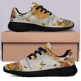 thumbnail image 3 of It's Fall Y'all Halloween Thanksgiving Pumpkin Fall WeStVirginia Shoes Sneakers Black Size 12, 3 of 7