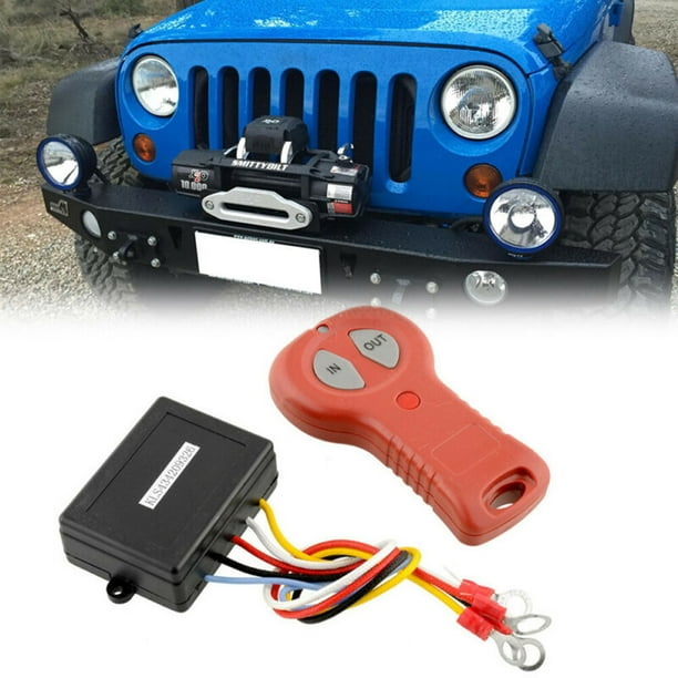 Waterproof Car Wireless Winch Remote Control Receiver Kit for Jeep ATV