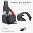 thumbnail image 5 of SHAR Lightweight chest bag, shoulder bag, shoulder bag, 5 of 5