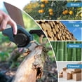 thumbnail image 2 of Cordless Mini Chainsaw, 4-Inch Portable Electric Chain Saw with 2 Batteries, Handheld Pruning Saw for Tree Branches, Wood Cutting, with Tool Case, 2 of 8