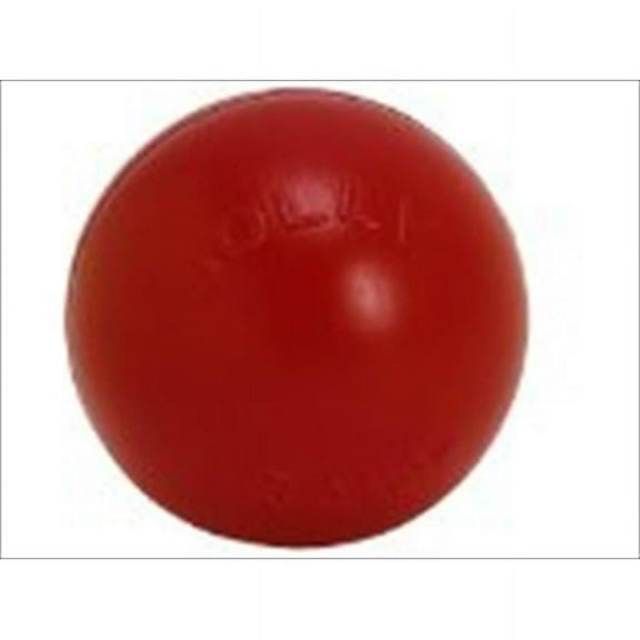 Jolly Pets Push-n-Play Ball Dog Toy, Red, 14 Inches