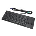 thumbnail image 3 of Clavier Industriel avec Pavé Tactile, Clavier Filaire IPC avec Structure de Pied en Ciseaux Portables, Clavier Rétroéclairé LED pour Usage Professionnel Ou Industriel, 3 of 8