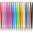 thumbnail image 1 of 18 Pcs Mixed Colours Neck Lanyard, Lanyard Neck Strap And Strong Clip, Bulk Badge Lanyards, 1 of 4