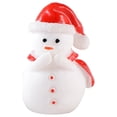 thumbnail image 1 of OUSITAID Xmas Decoration Mini Bright Color Resin Table Christmas Santa Model for Home, 1 of 11