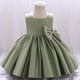 thumbnail image 4 of Vestido de princesa para niños Vestido de bebé de un año Vestido de niña con lazo para banquete de cumpleaños Vestido de actuación, 4 of 6
