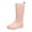 Pink, variant on Women's Tall Waterproof Rain Boots, Non- Thick Sole Knee High Rubber Boots for Gardening, Farming, Walking & Outdoor Work(Pink/36)